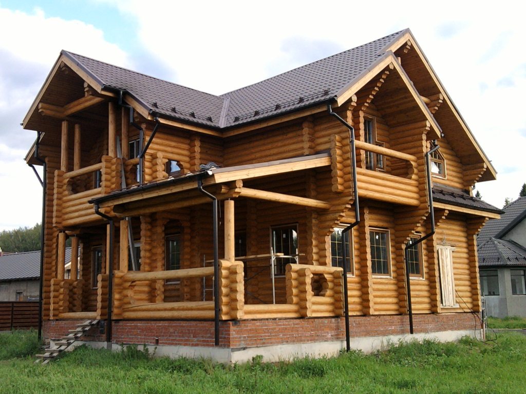 Деревянный дом картинка: Красивые деревянные дома снаружи (53 фото .