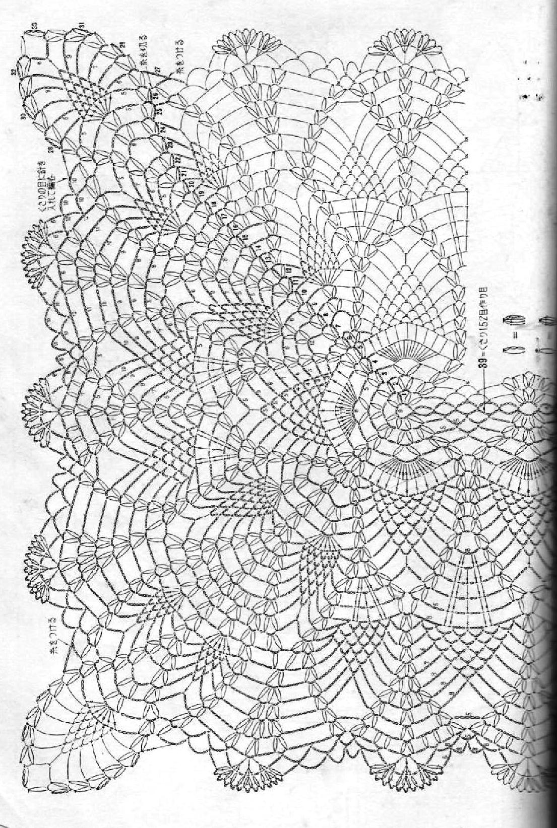 Crochet Lace овальная салфетка